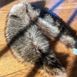 Raccoon Fur Collar